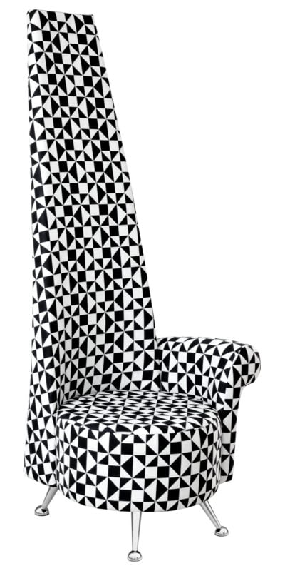 Check pattern Potenza Chair