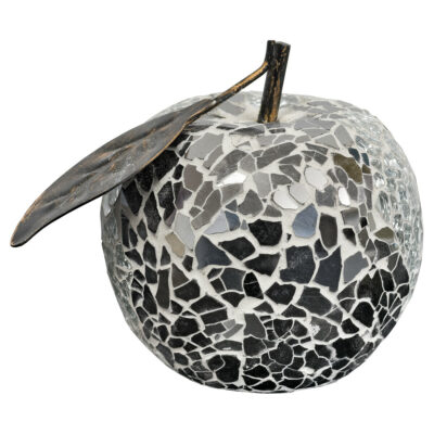 Mosaic Glass Apple - Mirrored