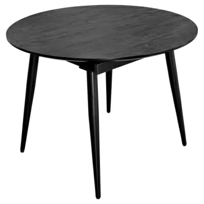 Thornton extending black dining table