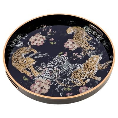 Leopard Large Serving Tray