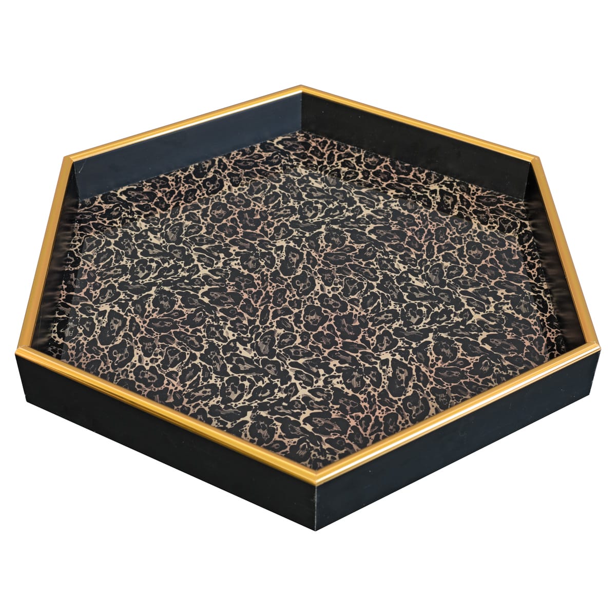 Roxy Leopard Serving Tray by Casa Nova Collection by Laurence Llewelyn Bowen